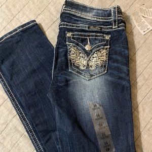 Youth girls size 16 Miss me jeans